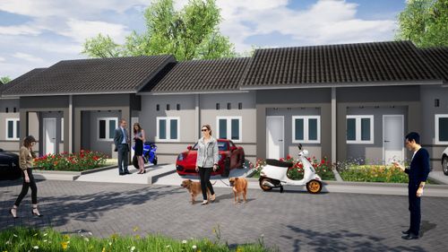foto tampak rumah tipe Cipta residence  perumahan Cipta Residence 1