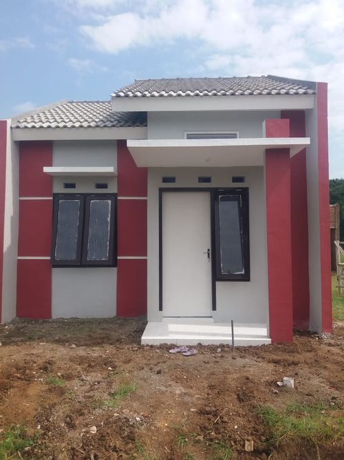 foto tampak rumah tipe T.30 perumahan Griya mangli indah baru permai