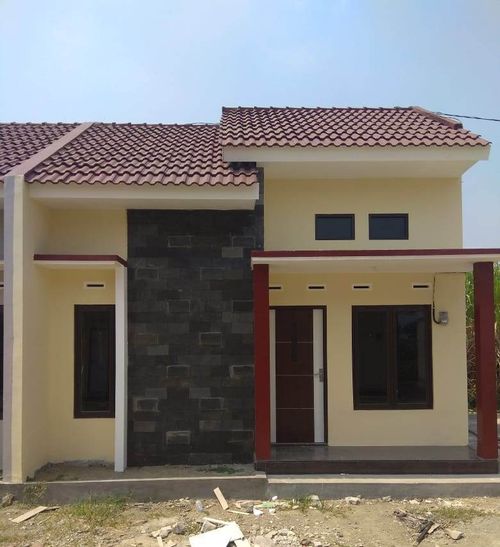 foto tampak rumah tipe 30/60 perumahan PONDOK INDAH KOTA