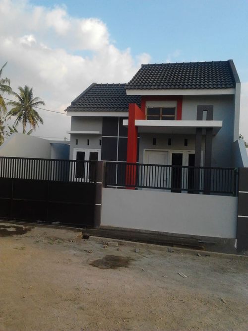 foto tampak rumah tipe T.36 perumahan Griya mangli indah baru permai