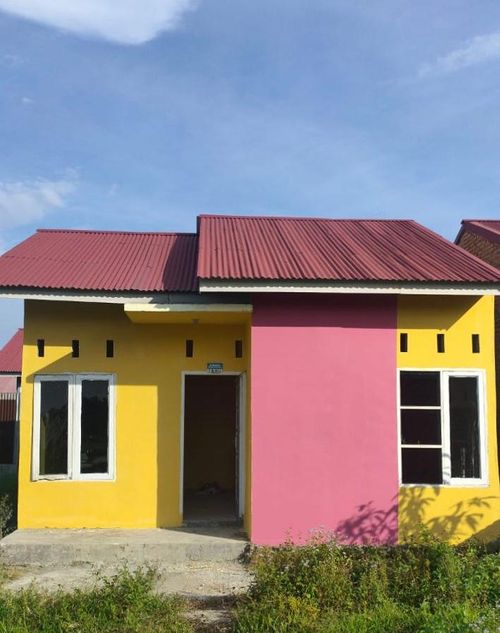 foto tampak rumah tipe RST 36 M2 perumahan  DIVA REGENCY PADANG SARAI