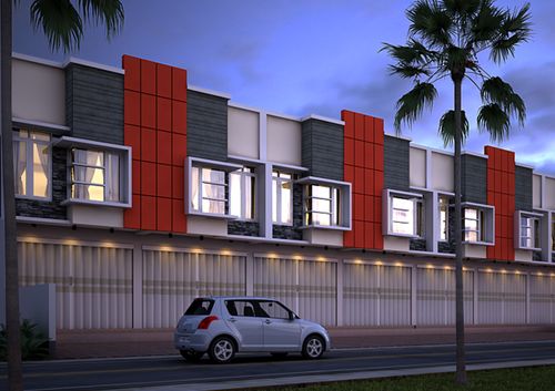 foto tampak rumah tipe Ruko perumahan REMBANGAN HILL RESIDENCE