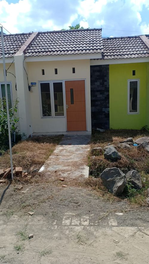 foto tampak rumah tipe 23 perumahan PONDOK MUTIARA REGENCY