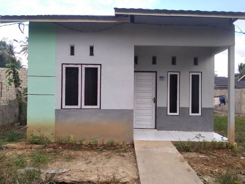 foto tampak rumah tipe sederhana perumahan ANUGERAH RESIDENCE