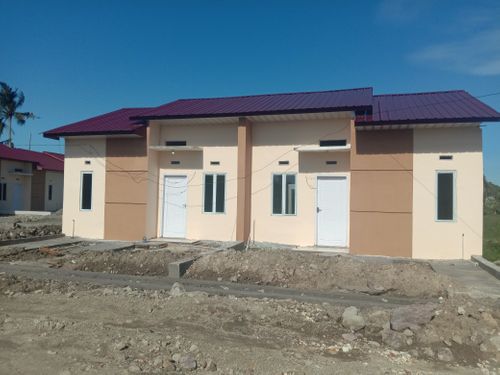 foto tampak rumah tipe 36/78 perumahan BUMI SALMAN RESIDENCE