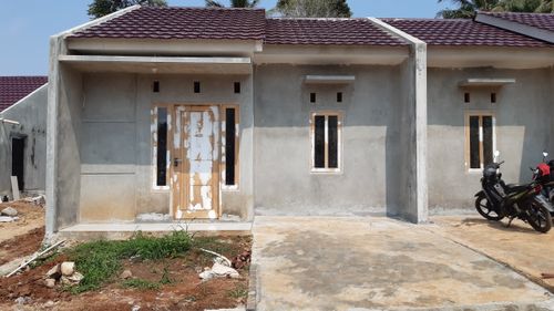 foto tampak rumah tipe COUPLE perumahan GRAND ESHA RESIDENCE 2