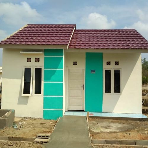 foto tampak rumah tipe RSH BIASA 130 perumahan CITRA TANAH MAS