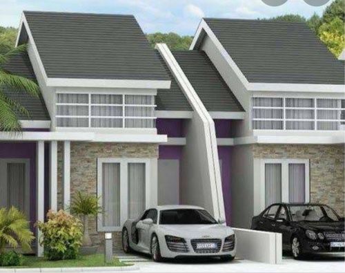 foto tampak rumah tipe 36 perumahan KANAYA LAND 6