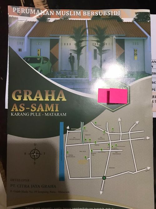 foto tampak rumah tipe 24 perumahan GRAHA AS-SAMI