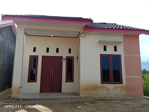 foto tampak rumah tipe 36/80 perumahan PERUMAHAN GRIYA BUKIT PELANGI (GBP) SANGATTA