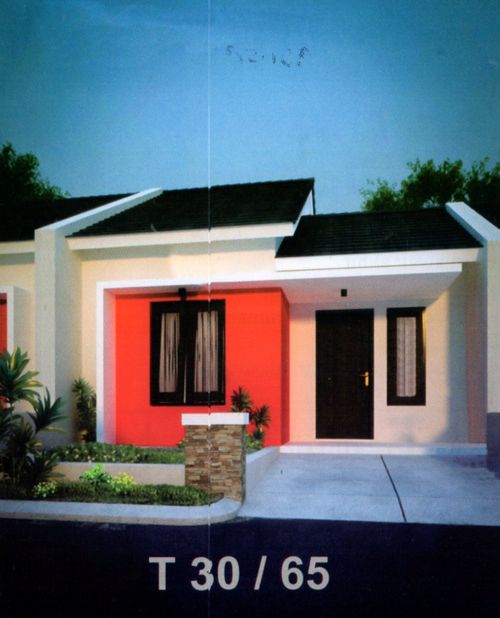foto tampak rumah tipe T 30/65 perumahan GRIYA MUTIARA CIMURAH