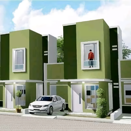 foto tampak rumah tipe COUPLE perumahan GRAND ESHA RESIDENCE 2