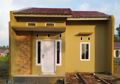 foto tampak rumah tipe COUPLE perumahan GRAND ESHA RESIDENCE 2