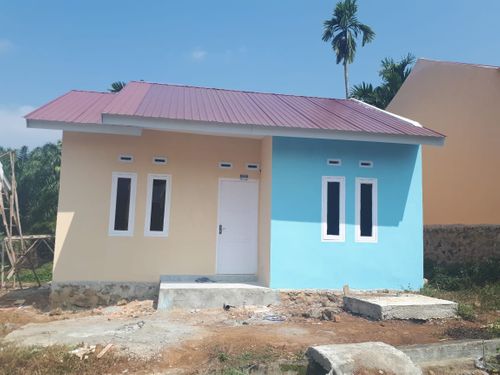 foto tampak rumah tipe 36/120 perumahan PERINDO INDAH IV