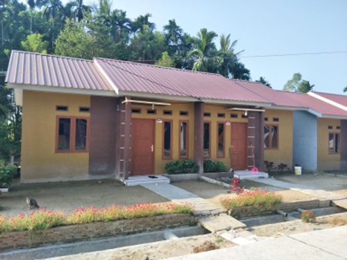 foto tampak rumah tipe 36/91 perumahan Perumahan Pratama Asri Mencirim
