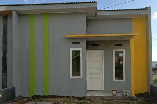 foto tampak rumah tipe 36/78 perumahan bantaeng metro residence