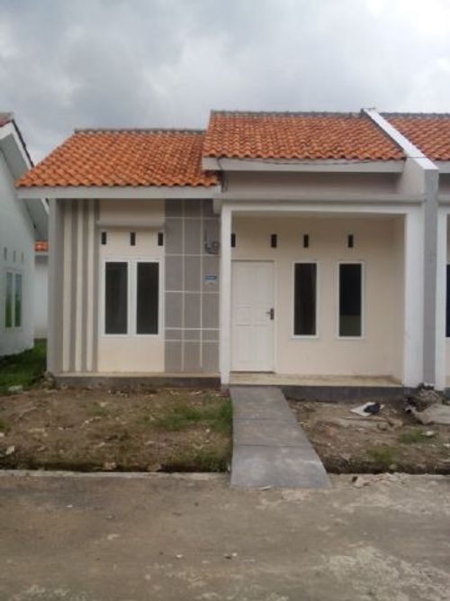 foto tampak rumah tipe 36/73 - 123jt perumahan Pondok Mutiara Tahap 2