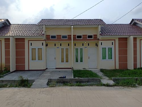foto tampak rumah tipe Samara perumahan GRAND SAMARA RESIDENCE