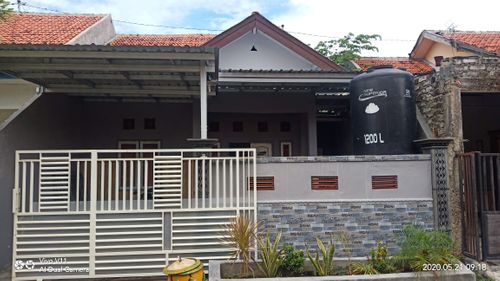foto tampak rumah tipe 54/112 perumahan SAFIRA REGENCY SAMPANG