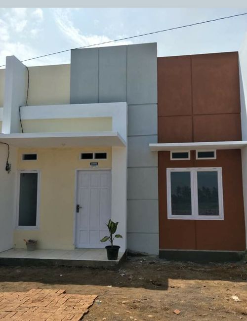 foto tampak rumah tipe 32 perumahan Permata Lion Residence