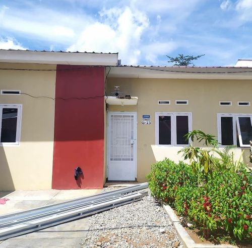 foto tampak rumah tipe Subsidi perumahan Bukit panaikang residence