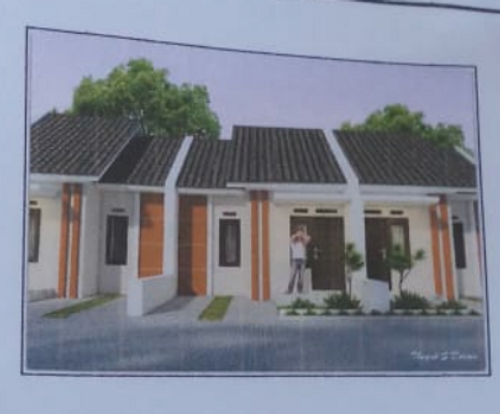foto tampak rumah tipe  34/60 perumahan Griya Cemara Jingglong