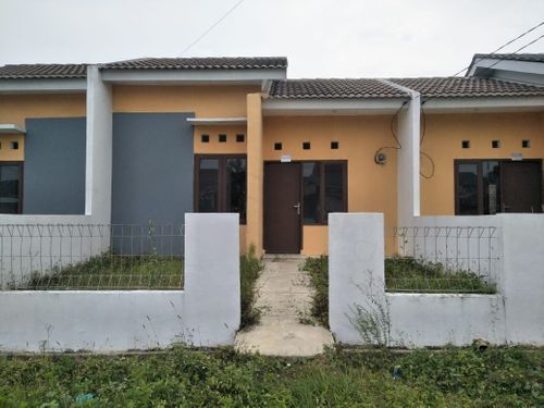 foto tampak rumah tipe 29/60 perumahan CISAIT PURI PRATAMA