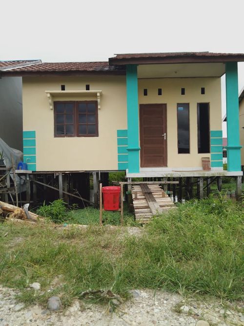 foto tampak rumah tipe 36 perumahan CITRA MANDIRI