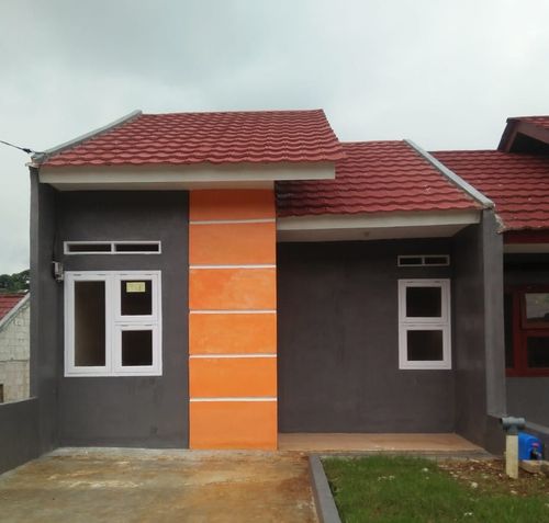 foto tampak rumah tipe 30/60 perumahan PASIR JAMBU REGENCY