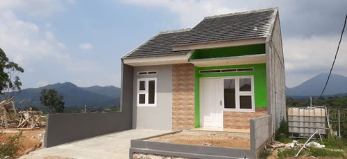foto tampak rumah tipe 36/72 perumahan PASIR JAMBU REGENCY