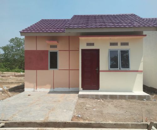 foto tampak rumah tipe Dahlia perumahan Griya Permata 3
