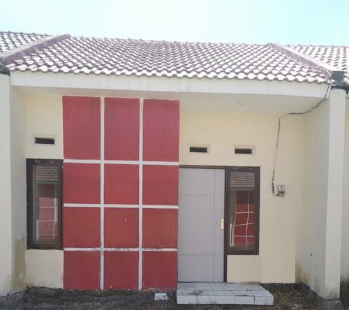 foto tampak rumah tipe 27 perumahan D'GARDEN CITY 