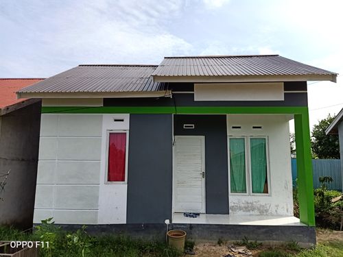 foto tampak rumah tipe 36 perumahan PERMATA DALONG 1