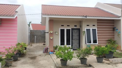 foto tampak rumah tipe Standard perumahan Pondok Indah Pramuka