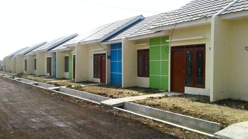 foto tampak rumah tipe 30/60 perumahan PELANGI REGENCY