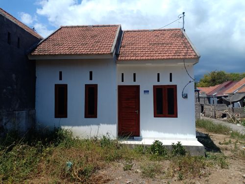 foto tampak rumah tipe 30/75 perumahan PERUMAHAN PANJI HARMONI III