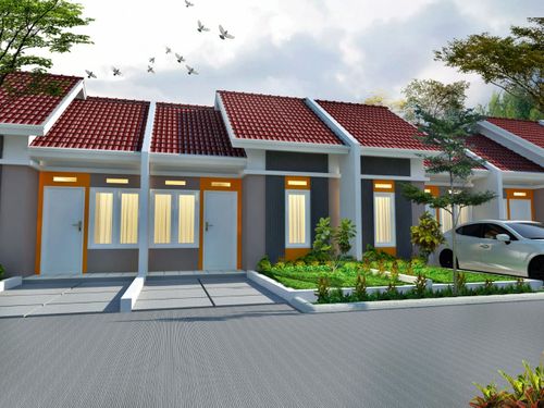 foto tampak rumah tipe 30/60 Tahap 2 perumahan PELANGI REGENCY