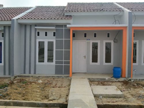 foto tampak rumah tipe 33/66 - 140jt perumahan PONDOK MUTIARA