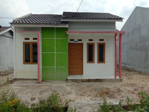 foto tampak rumah tipe T 36 perumahan Griya Indah Persada