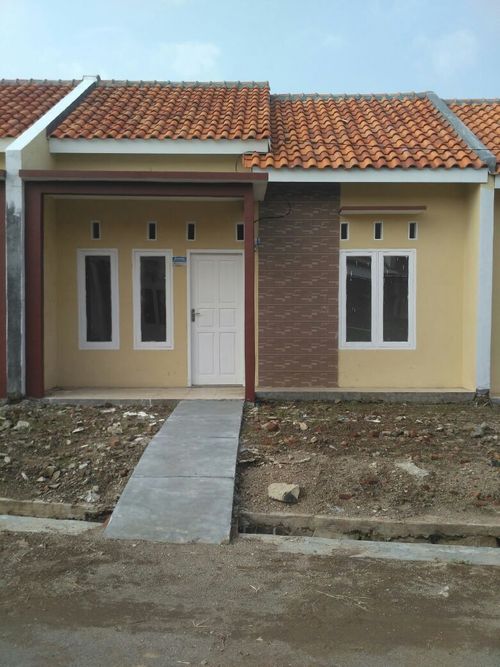 foto tampak rumah tipe 36/69 - 140jt perumahan Pondok Mutiara Tahap 2