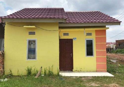 foto tampak rumah tipe SUBSIDI NEW perumahan Kampoeng Borang Asri