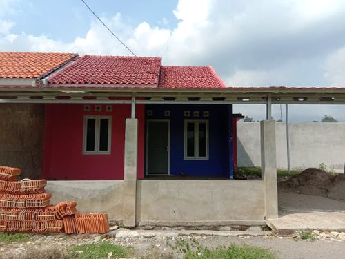 foto tampak rumah tipe 45/106 perumahan Bukit Nunggul Residence