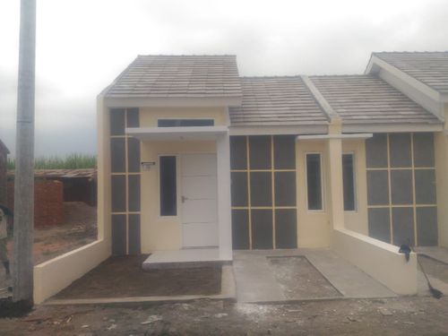 foto tampak rumah tipe Jasmine perumahan ATHAYA VILLE