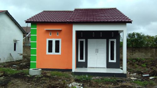 foto tampak rumah tipe 36 perumahan FAJAR ASRI 5