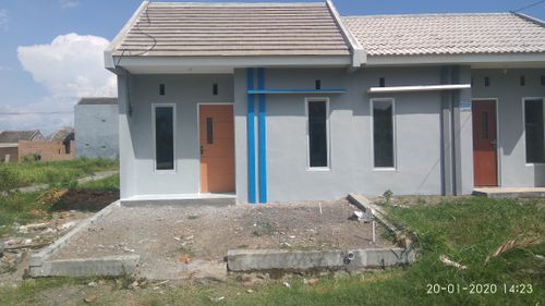 foto tampak rumah tipe 21 perumahan BUMI TEGAL BESAR