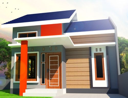 foto tampak rumah tipe Berlin perumahan PAL RESIDENCE