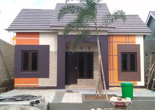 foto tampak rumah tipe 36 perumahan CIPTA KARYA RESIDENCE 1