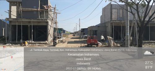 foto tampak rumah tipe Ruko perumahan GRIYA KENCANA INDAH