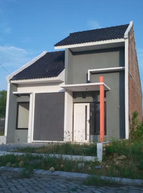 foto tampak rumah tipe 36 perumahan Tubanyu Residence
