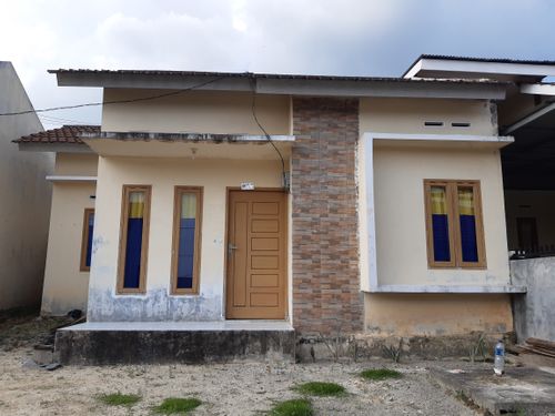 foto tampak rumah tipe 36/108 perumahan Kelapa Gading